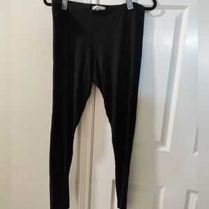 Banana Republic Women’s Black Stretch Leggings Size Large L Pull-On Athleisure